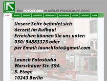 Tablet Screenshot of launchfotodesign.com